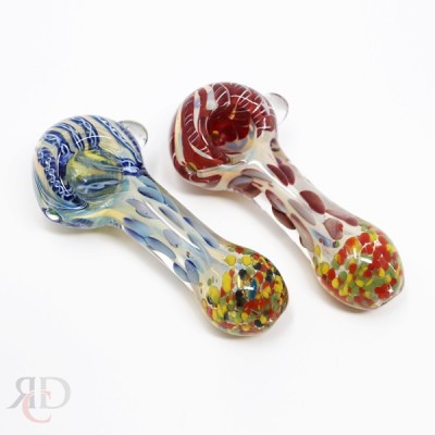 GLASS PIPE MIX COLOR ART GP6545 1CT